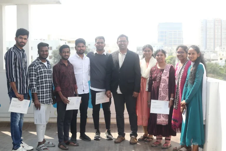 Certification day ceremony photo 5 — Emblix Academy Kukatpally