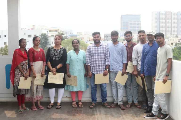 Certification day ceremony photo 7 — Emblix Academy Kukatpally